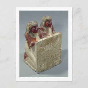 Didi und Pendua bieten eine Hymne an den Sonnengot Postkarte