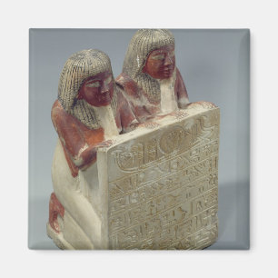 Didi und Pendua, die eine Hymne dem Sonnengott Magnet