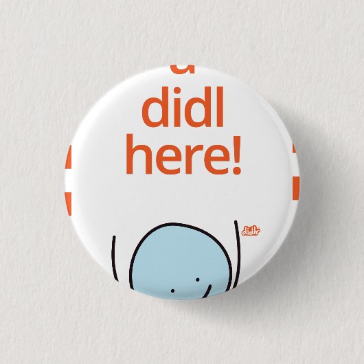 Didlr Abzeichen Button (Vorderseite)