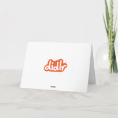 Didlr Gruß-Karte Karte (Rückseite)