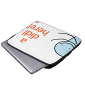 Didlr Laptop-Hülse Laptopschutzhülle (Vorne Knopf)