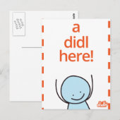 Didlr Postkarte (Vorne/Hinten)