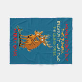 Didn't Buy Jumper Becasue It Was Two Fing Deer Mer Fleecedecke (Vorderseite (Horizontal))