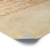 Dido, das ein Opfer bringt, aus dem Vergilius Vati Poster (Ecke)