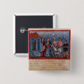 Dido, der ein Opfer, von Vergilius Vaticanus Button (Vorne & Hinten)