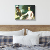 Dido Elizabeth Belle und Lady Murray Leinwanddruck (Insitu (Schlafzimmer))