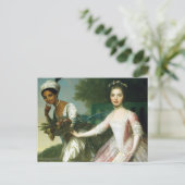 Dido Elizabeth Belle und Lady Murray Postkarte (Stehend Vorderseite)