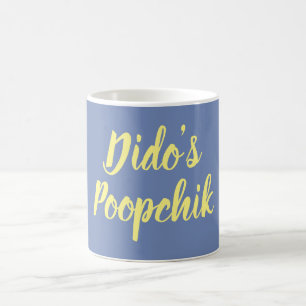 Dido Poopchik ukrainische Tasse vom Kuchen