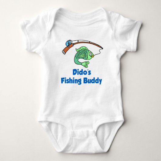 Dido's Fischbuddy Baby Strampler (Vorderseite)