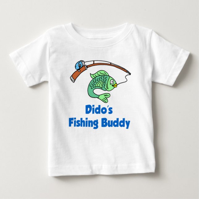 Dido's Fischbuddy Baby T-shirt (Vorderseite)
