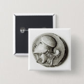 Didrachma von Heracles: entsprechende Button (Vorne & Hinten)