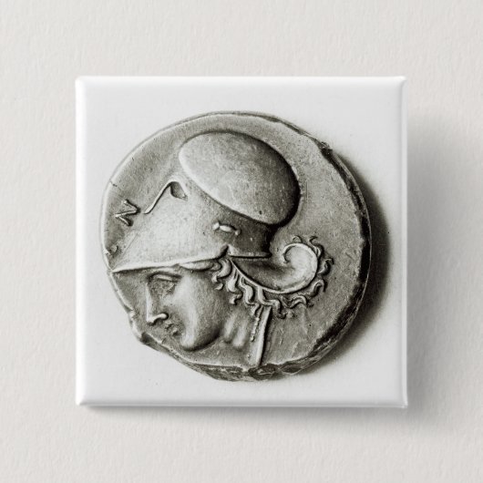 Didrachma von Heracles: entsprechende Button (Vorderseite)