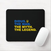 Didus Stolzer ukrainischer Opa Vatertag Trident Mousepad (Mit Mouse)