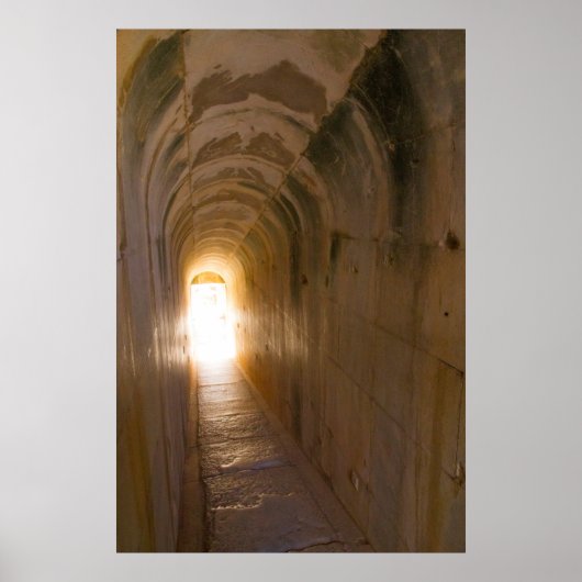 Didyma Ruins Tunnel Poster (Vorne)