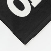 Die 100. Baseball Bat Student Teac School Fleecedecke (Ecke)