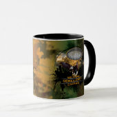 Die 101. Luftlandedivision Screaming Eagles Tasse (VorderseiteRechts)