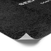 Die 10 Gebote des Mental Wellness. Poster (Ecke)