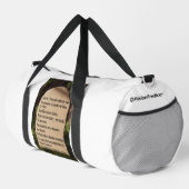 Die 10 Gebote Duffle Bag (Rechte Ecke)