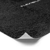 Die 10 Gebote eines gesunden Lebensstils Poster (Ecke)