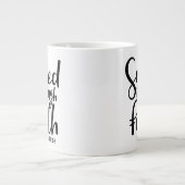 Die 10 Gebote Jumbo-Tasse (Vorderseite)