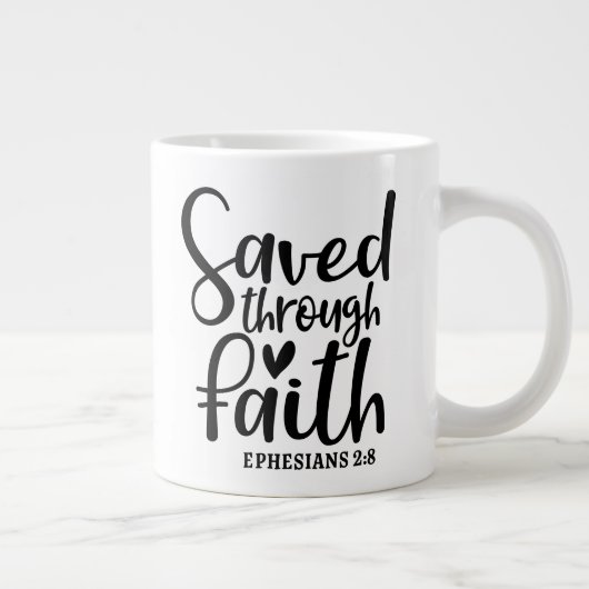 Die 10 Gebote Jumbo-Tasse (Rechts)