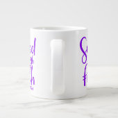Die 10 Gebote Jumbo-Tasse (Rückseite)