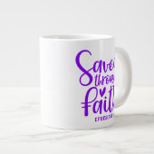 Die 10 Gebote Jumbo-Tasse (Vorderseite Rechts)