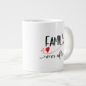 Die 10 Gebote Jumbo-Tasse (Vorderseite Rechts)