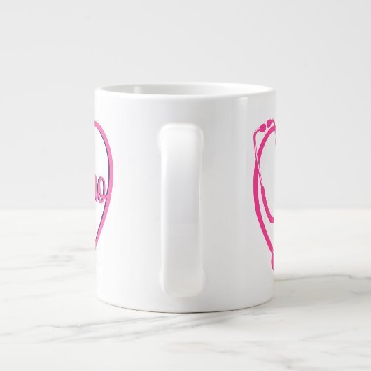 Die 10 Gebote Jumbo-Tasse (Rückseite)
