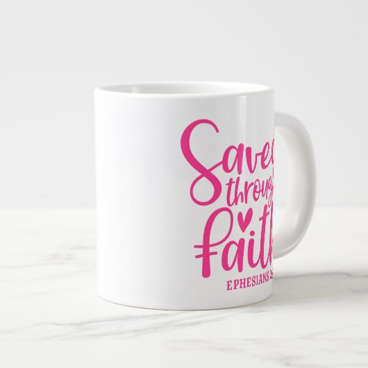 Die 10 Gebote Jumbo-Tasse (Vorderseite Rechts)