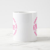 Die 10 Gebote Jumbo-Tasse (Vorderseite)