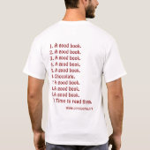 Die 10 wichtigsten Sachen… T-Shirt (Rückseite)