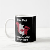 Die 11. Provinz der USA Kaffeetasse (Links)