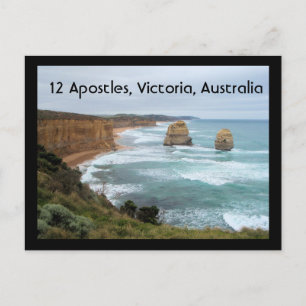 Die 12 Apostel, Victoria, Australien Postkarte