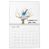 Die 12 Gnome Weihnachten 2026 Kalender (Jan 2027)