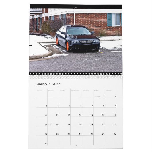 Die 12 Monate von BullSchmidt Kalender (Jan 2027)