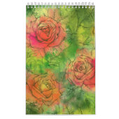 Die 12 schönsten Blume Malerei Migned Kalender (Titelbild)