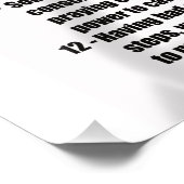 DIE 12 SCHRITTE FOTODRUCK (Ecke)