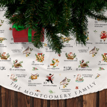Die 12 Tage Weihnachten | Holiday Monogram