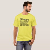 DIE 14. ÄNDERUNG T-Shirt (Vorne ganz)