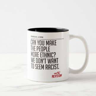 Die 16. Revision - Donnerstags-Tasse Zweifarbige Tasse