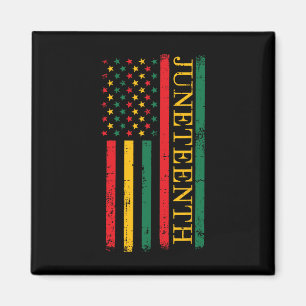 Die 1865 erschienene Frau der Afrikanischen Fahne Magnet
