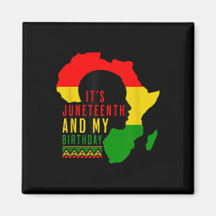 Die 186-er und mein Geburtstag Afrika Amerikaner Magnet