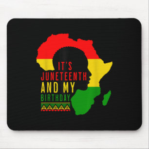 Die 186-er und mein Geburtstag Afrika Amerikaner Mousepad