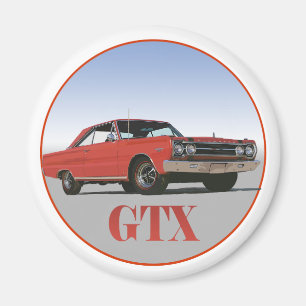DIE 1967 ROTEN GTX MAGNET