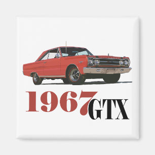 DIE 1967 ROTEN GTX MAGNET