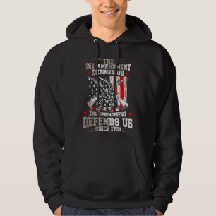 Die 1. Änderung definiert uns! 2. Änderung verteid Hoodie