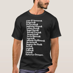 Die 20 Primarcher - Kaiser Sons 40k Print Classic T-Shirt