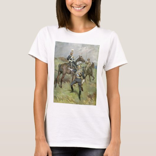Die 21. Lancers - britische Armee T-Shirt (Vorderseite)