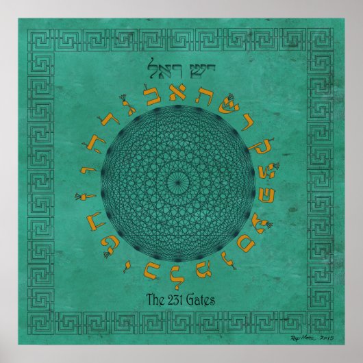 Die 231 Gates Malachite Poster (Vorne)